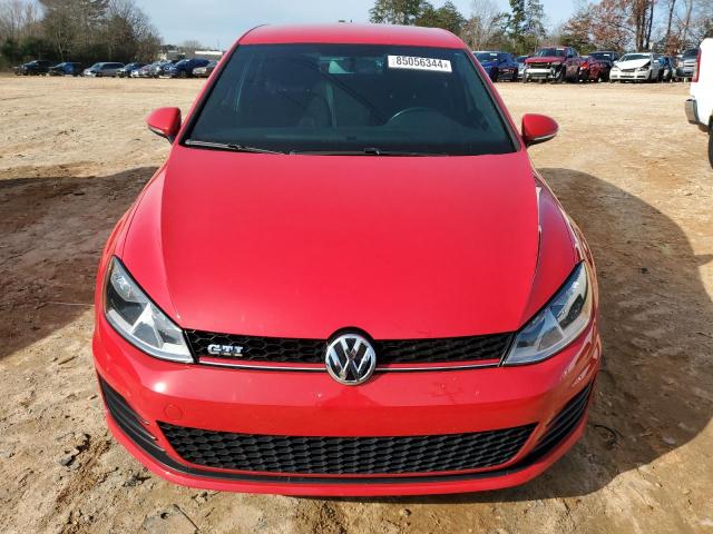  VOLKSWAGEN GTI 2017 Czerwony