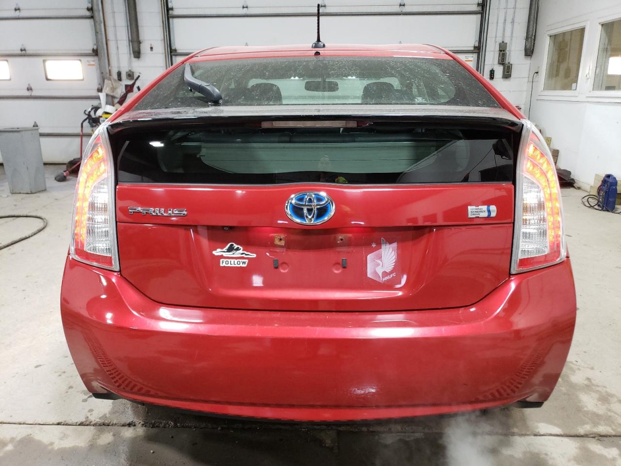 VIN JTDKN3DU1D1621739 2013 TOYOTA PRIUS no.6