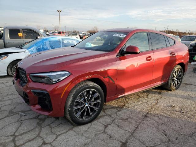  BMW X6 2022 Красный