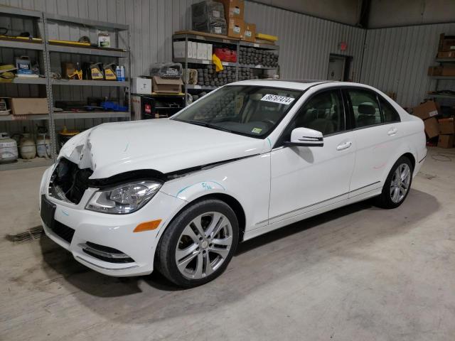 Sedans MERCEDES-BENZ C-CLASS 2014 Biały