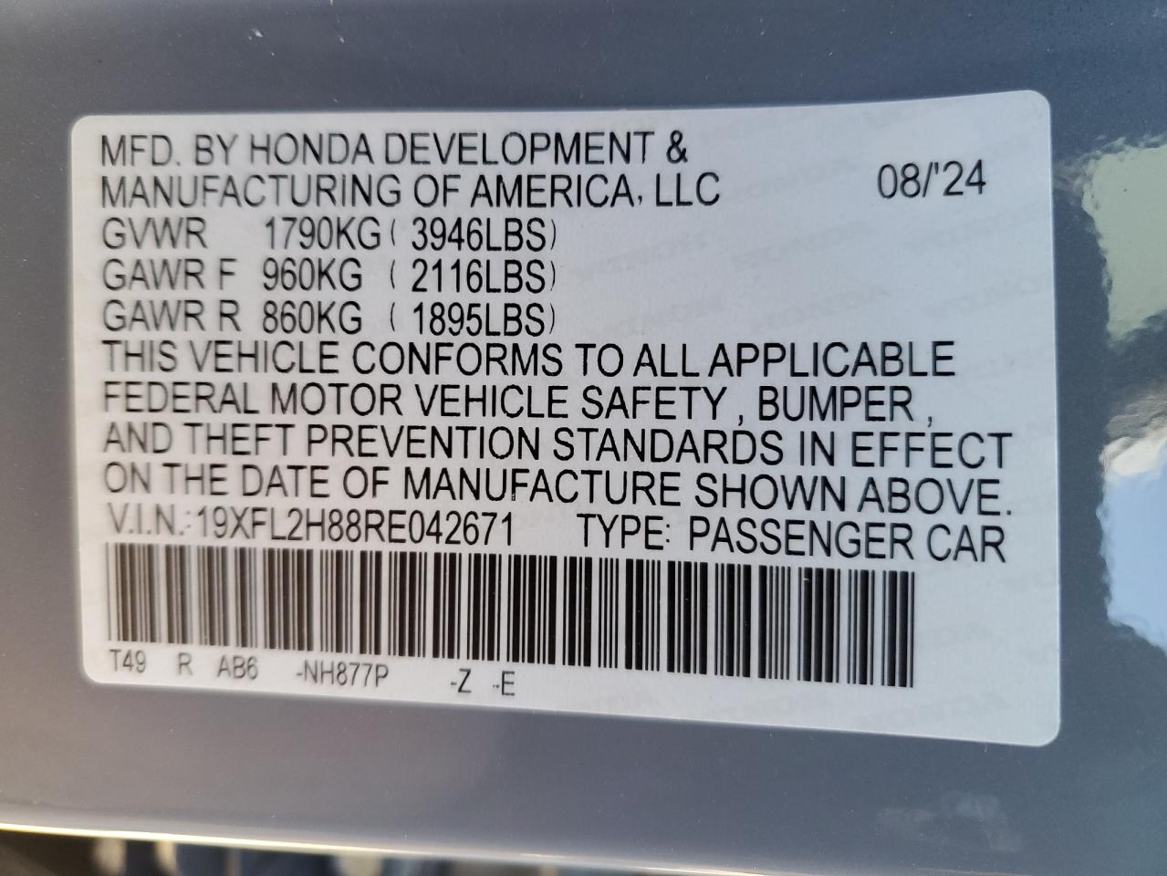 2024 Honda Civic - Image 13