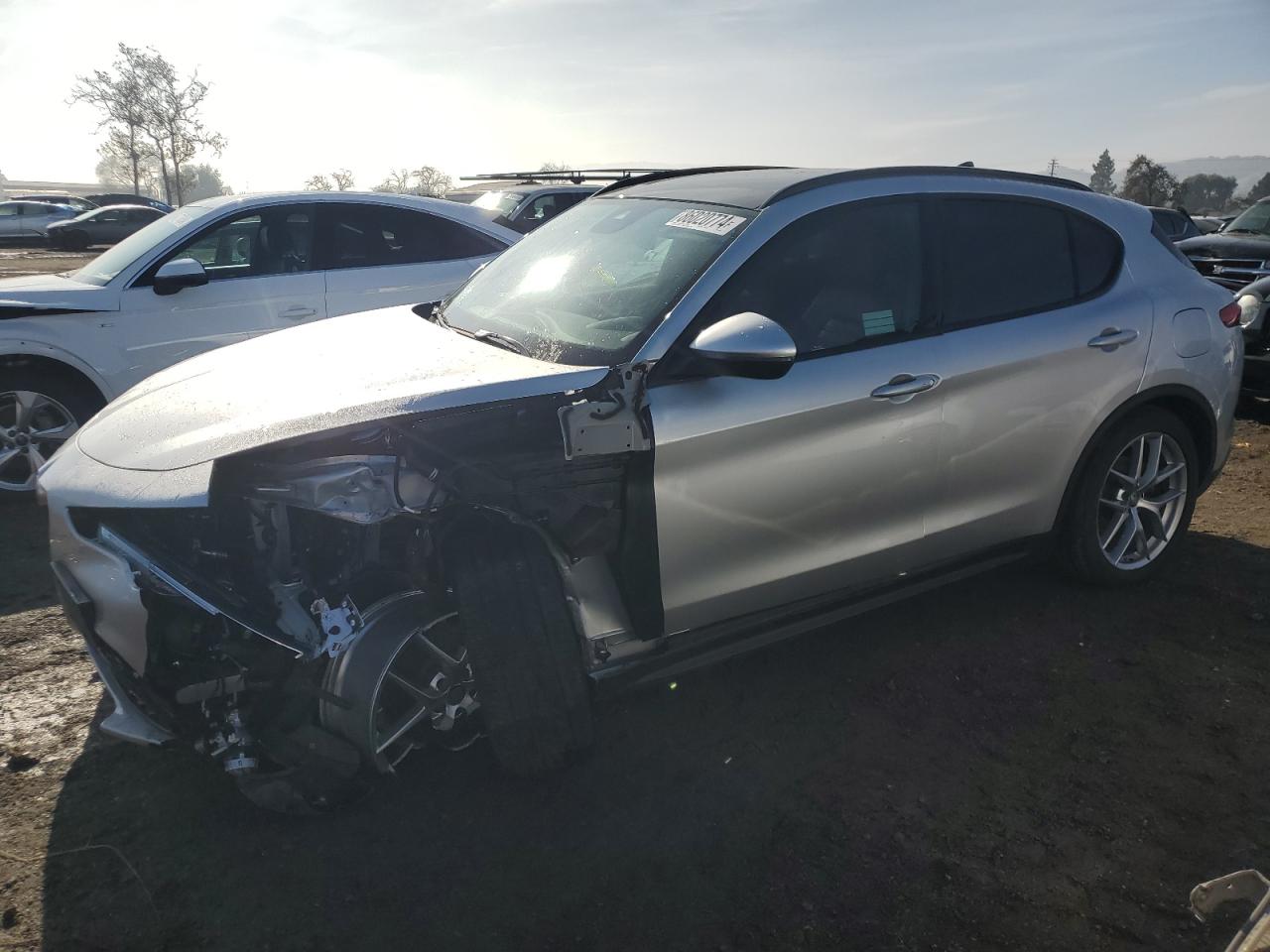 2019 Alfa Romeo Stelvio Ti на продаже в San Martin, CA - Front End