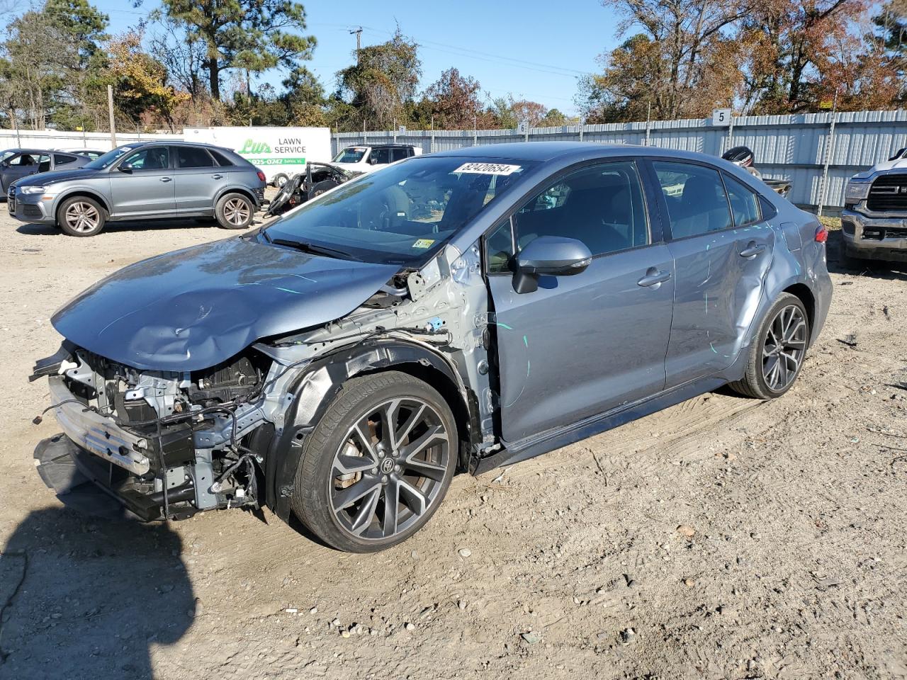 JTDS4MCE5MJ077345 2021 TOYOTA COROLLA - Image 1