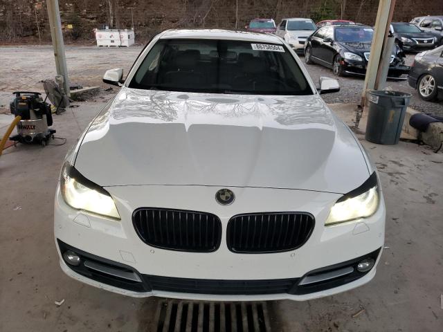  BMW 5 SERIES 2016 White