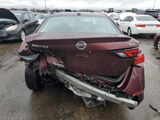  NISSAN SENTRA 2021 Bordowy