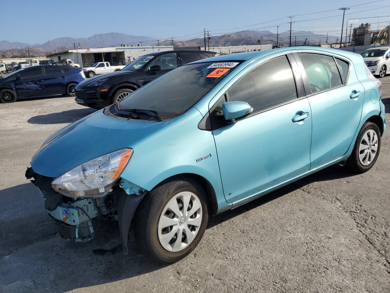 VIN JTDKDTB37E1060347 2014 TOYOTA PRIUS no.1