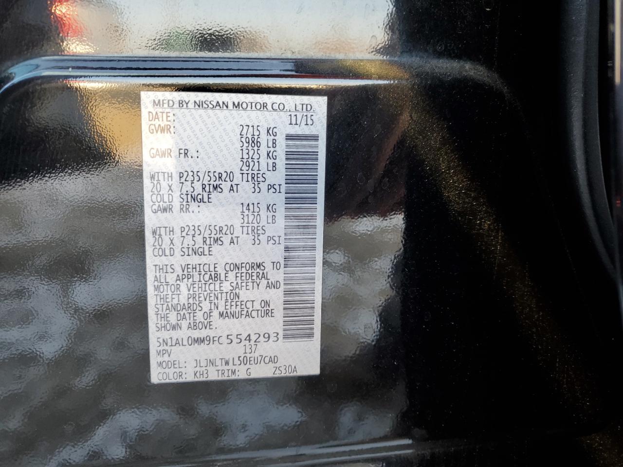 2015 Infiniti QX60 - Image 13