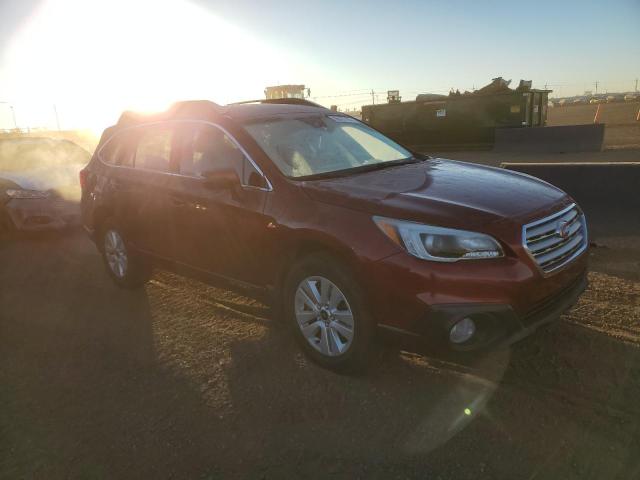  SUBARU OUTBACK 2017 Червоний