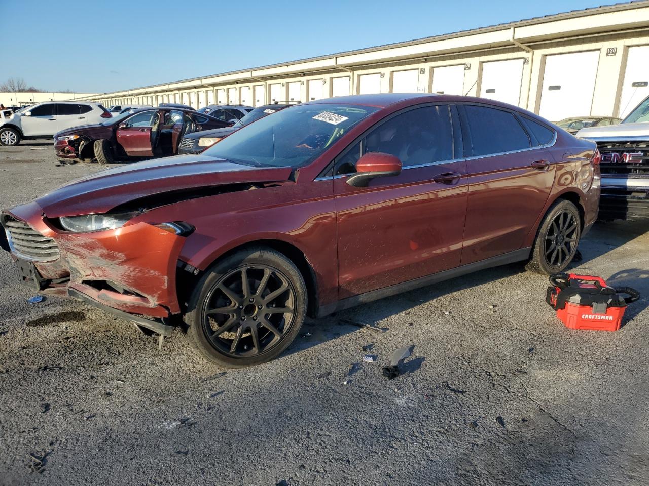 VIN 3FA6P0G77ER335973 2014 FORD FUSION no.1