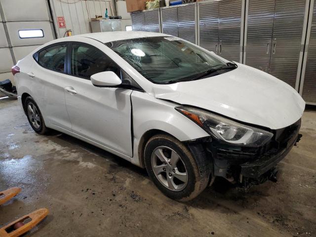 Sedans HYUNDAI ELANTRA 2015 White