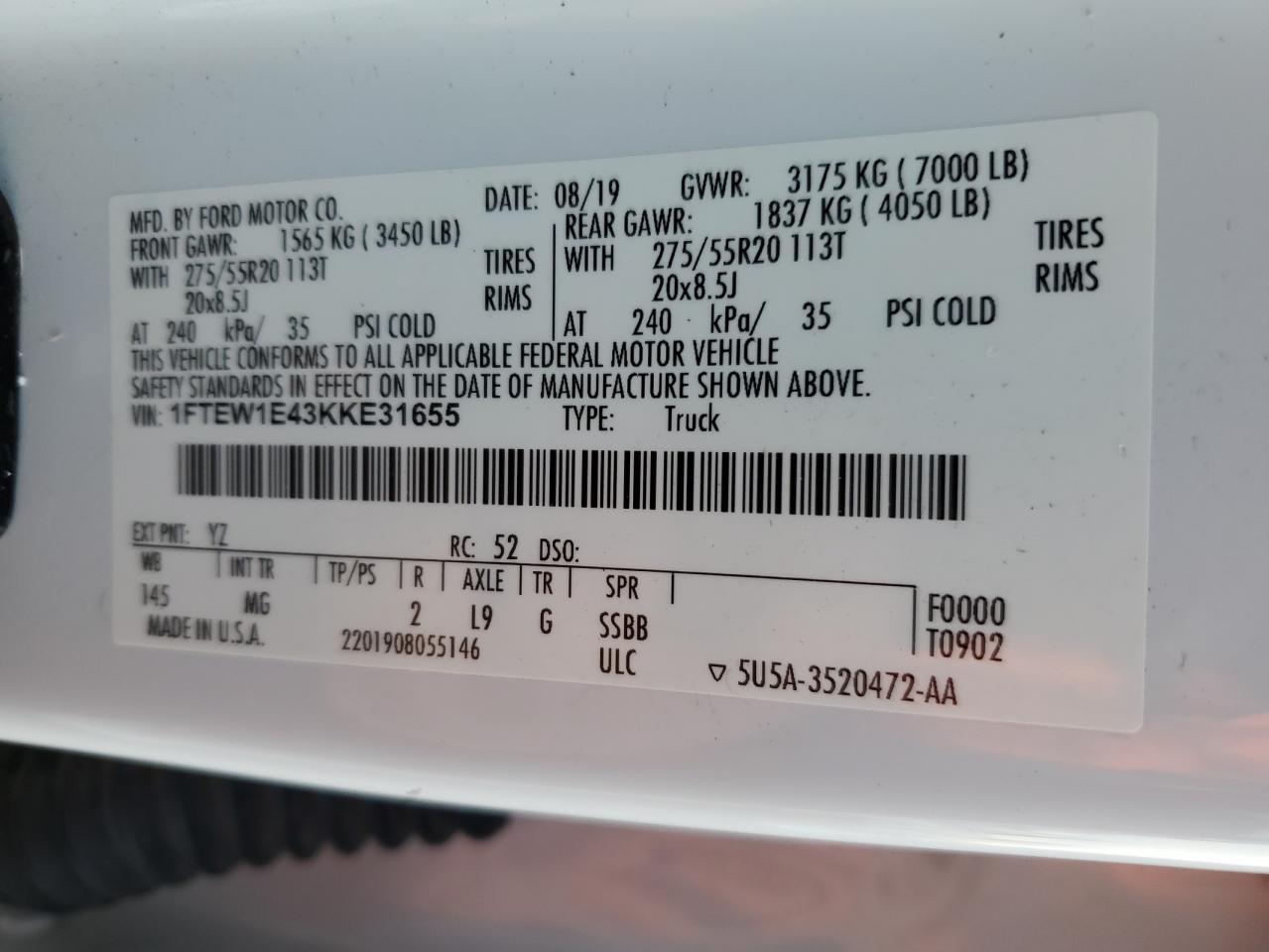 2019 Ford F-150 - Image 12