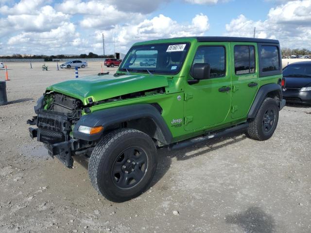  JEEP WRANGLER 2018 Zielony