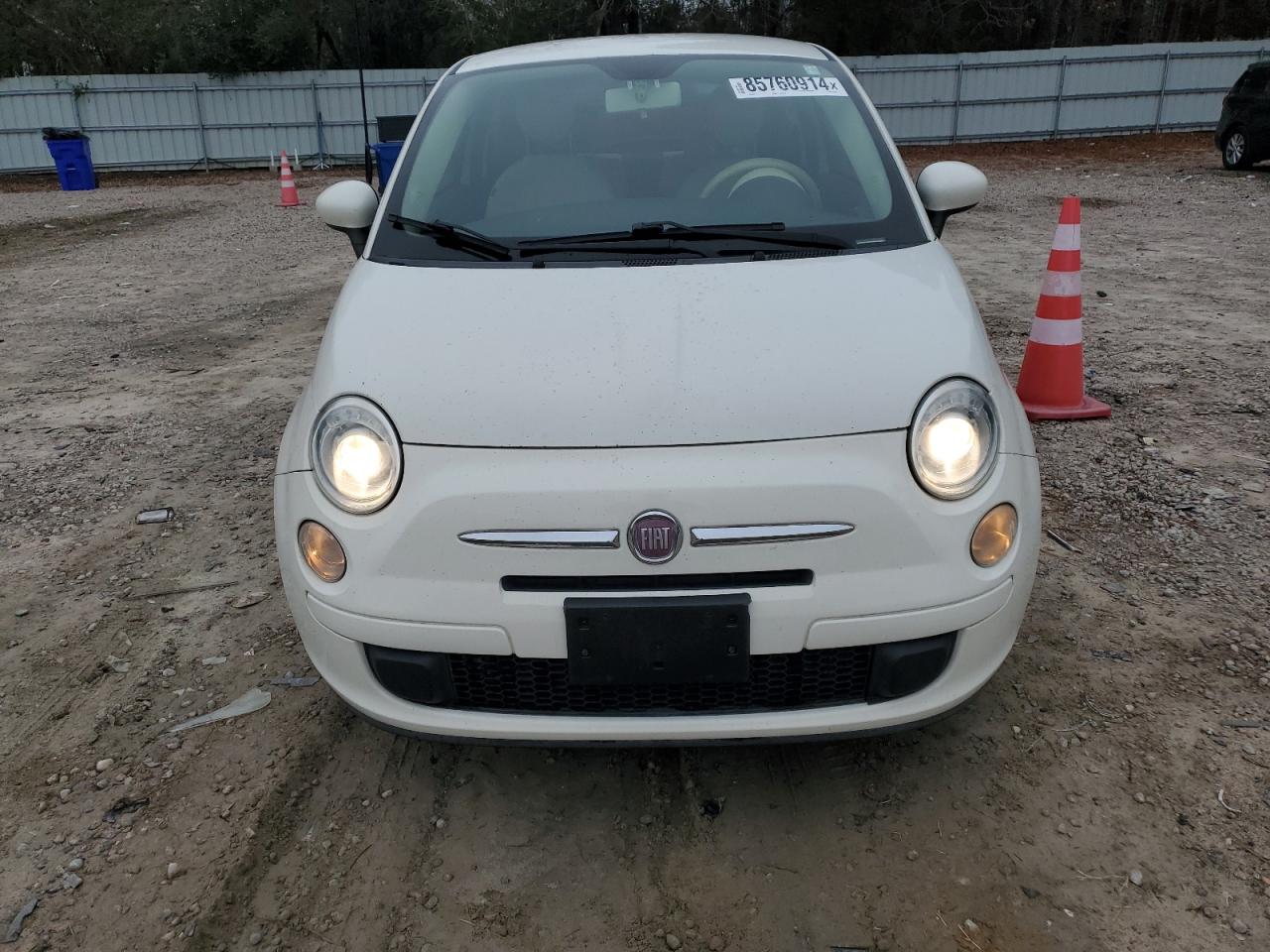 2012 Fiat 500 Pop VIN: 3C3CFFAR5CT225697 Lot: 85760914