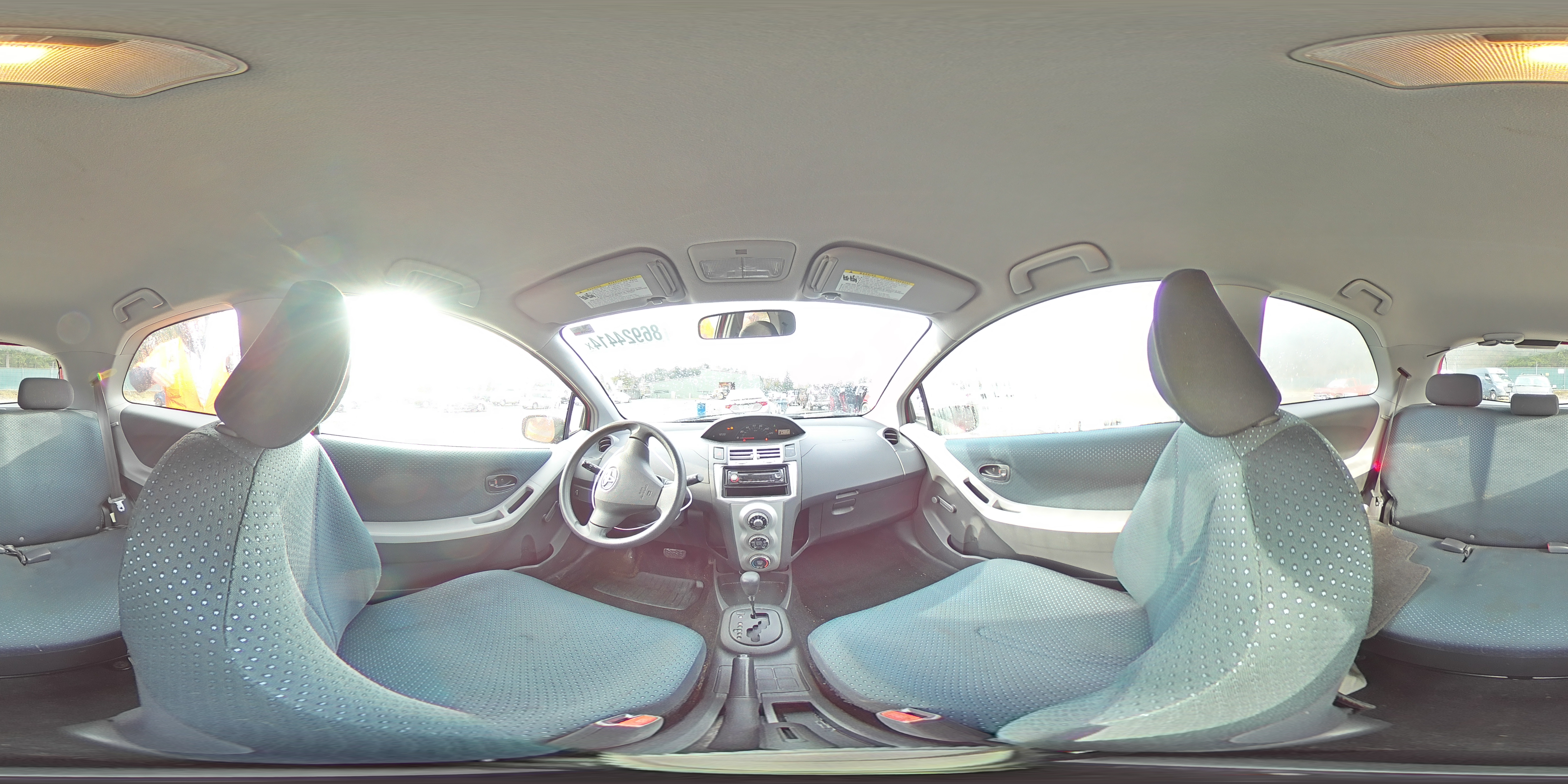 2008 Toyota Yaris VIN: JTDJT923185172205 Lot: 86924414