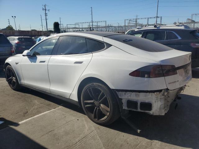  TESLA MODEL S 2015 White