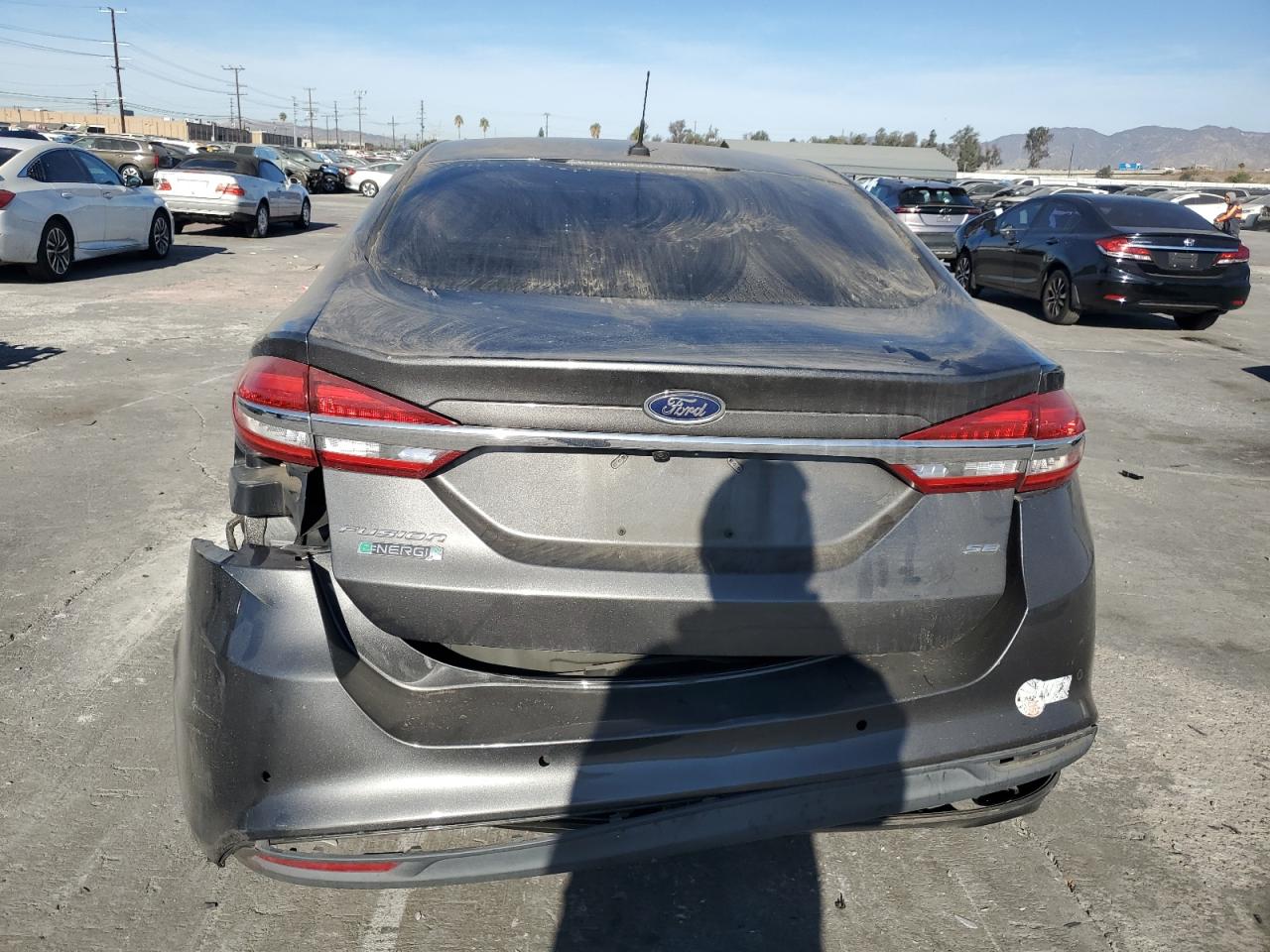 2018 Ford Fusion Se Phev VIN: 3FA6P0PU7JR158745 Lot: 54551795