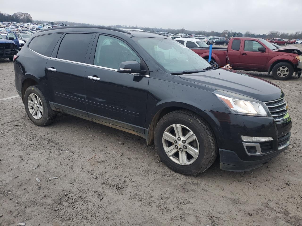 VIN 1GNKRHKD4EJ277384 2014 CHEVROLET TRAVERSE no.4