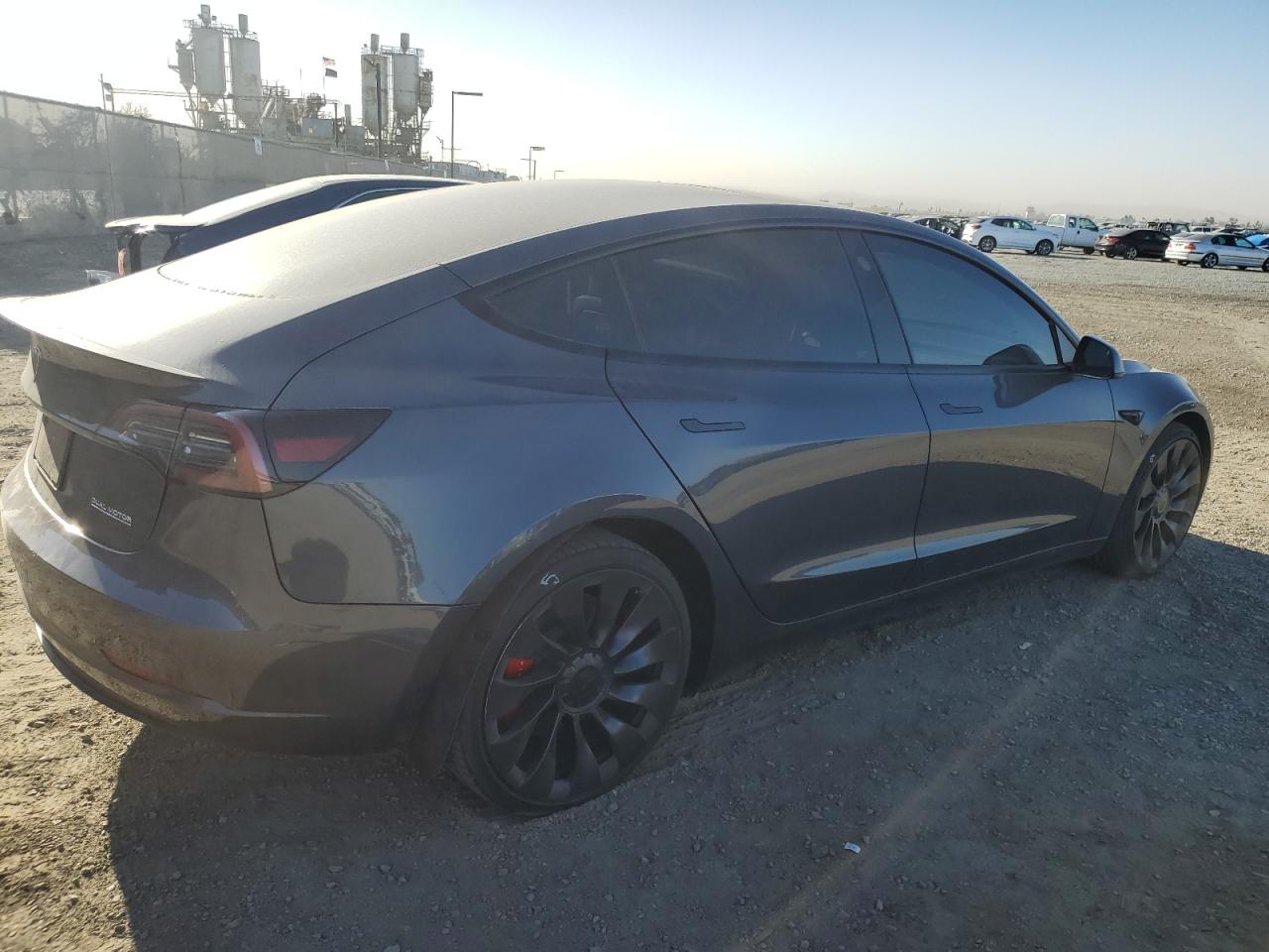 VIN 5YJ3E1EC8PF712758 2023 TESLA MODEL 3 no.3