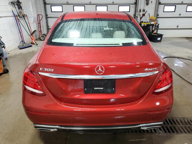  MERCEDES-BENZ E-CLASS 2017 Red