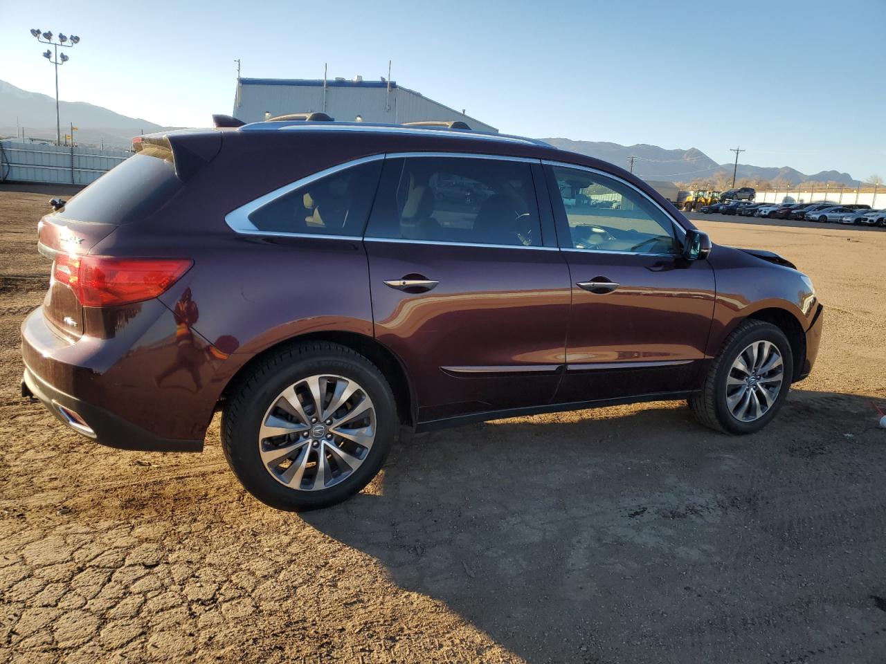 VIN 5FRYD4H43EB007859 2014 ACURA MDX no.3