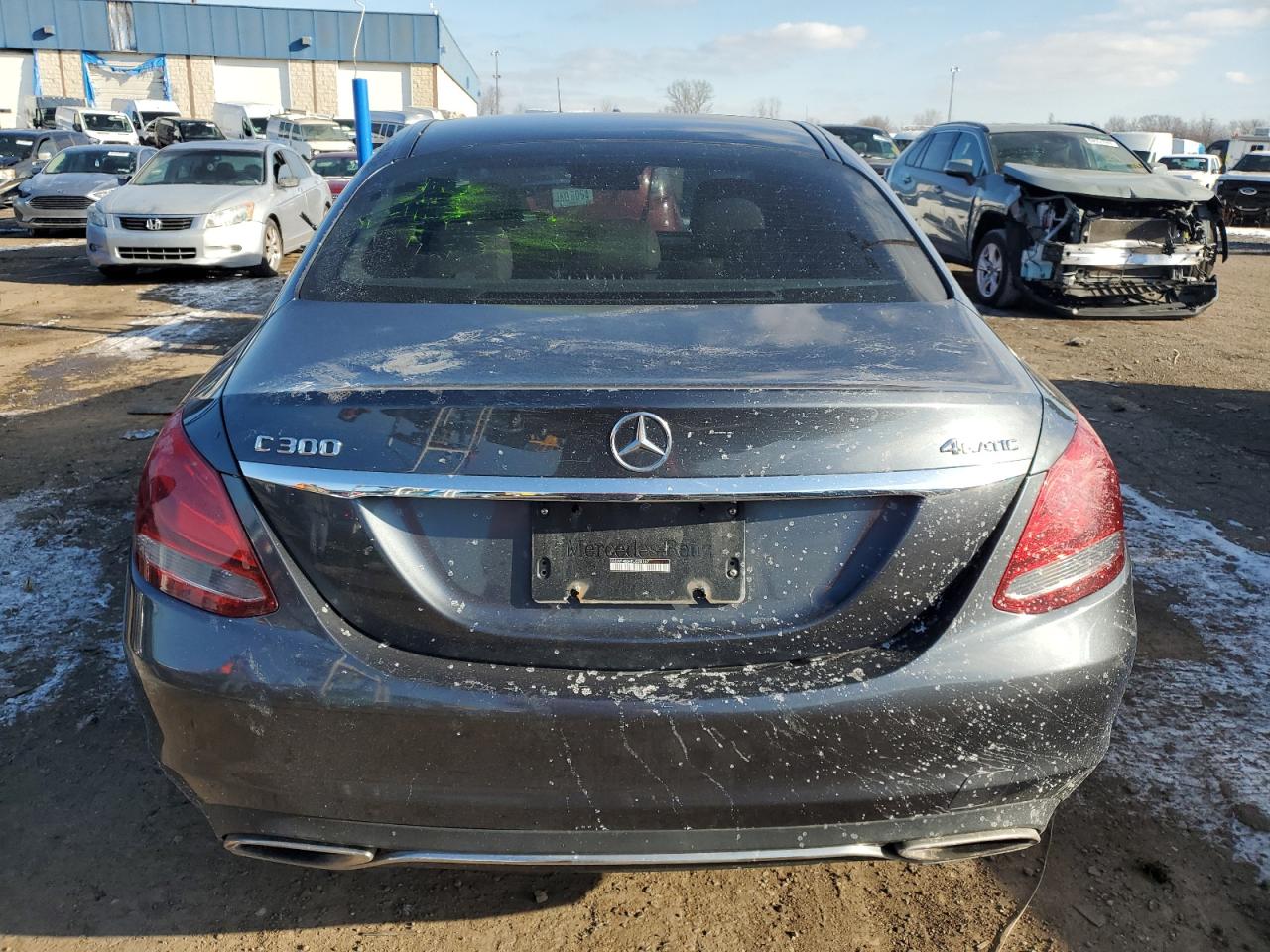 VIN 55SWF4KB4FU028147 2015 MERCEDES-BENZ C-CLASS no.6