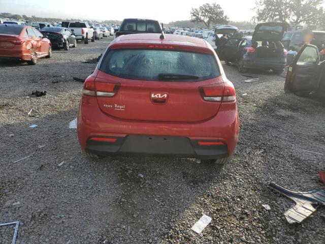  KIA RIO 2023 Червоний