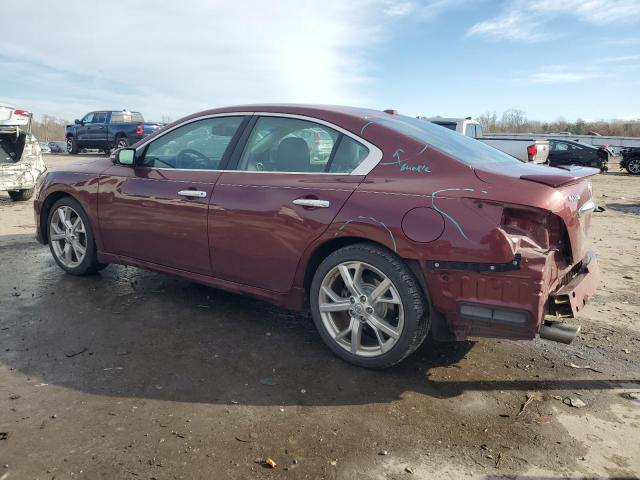 Sedans NISSAN MAXIMA 2012 Burgundy