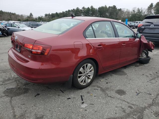  VOLKSWAGEN JETTA 2016 Red