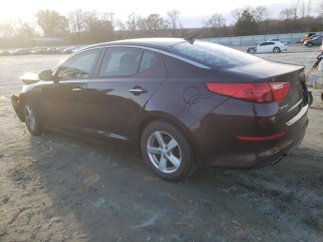  KIA OPTIMA 2014 Бургунди