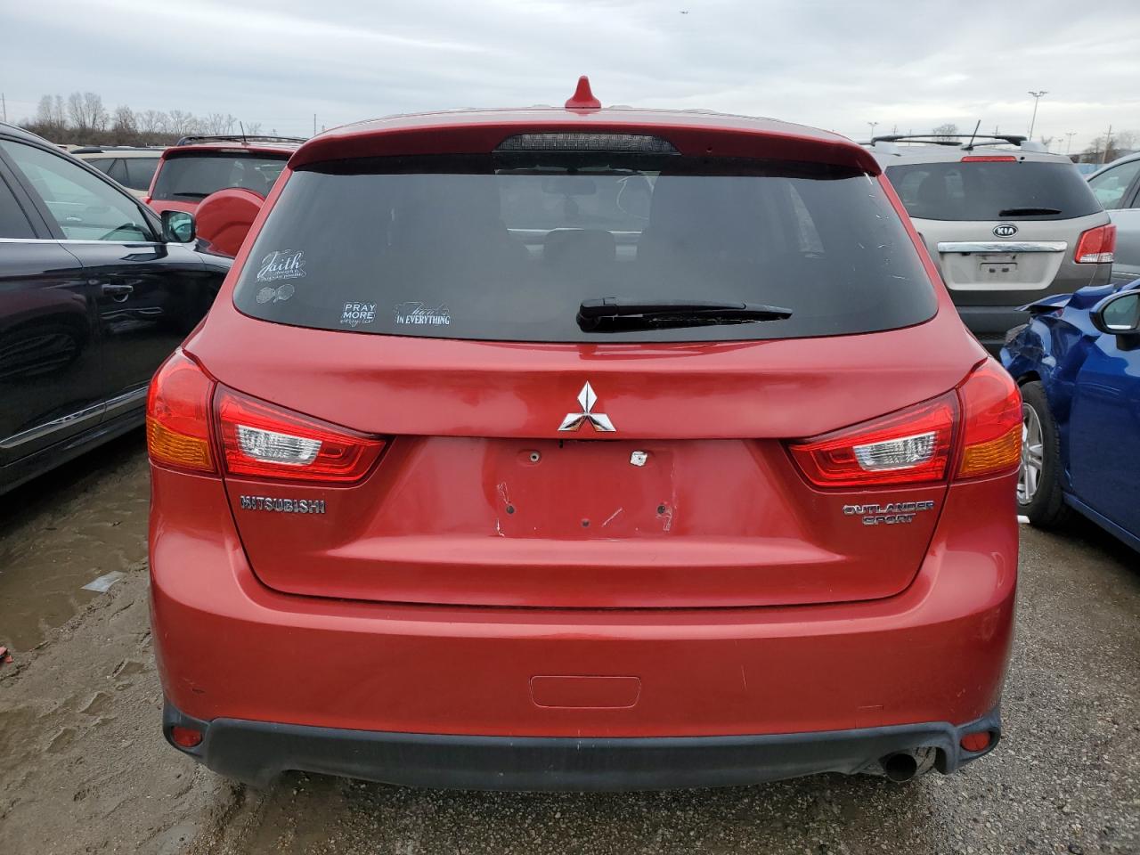 2017 Mitsubishi Outlander Sport Es VIN: JA4AP3AU7HZ050673 Lot: 82015574