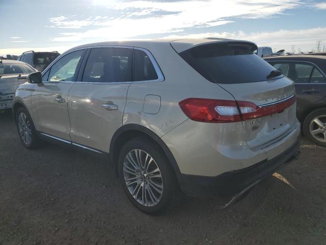  LINCOLN MKX 2018 Кремовый