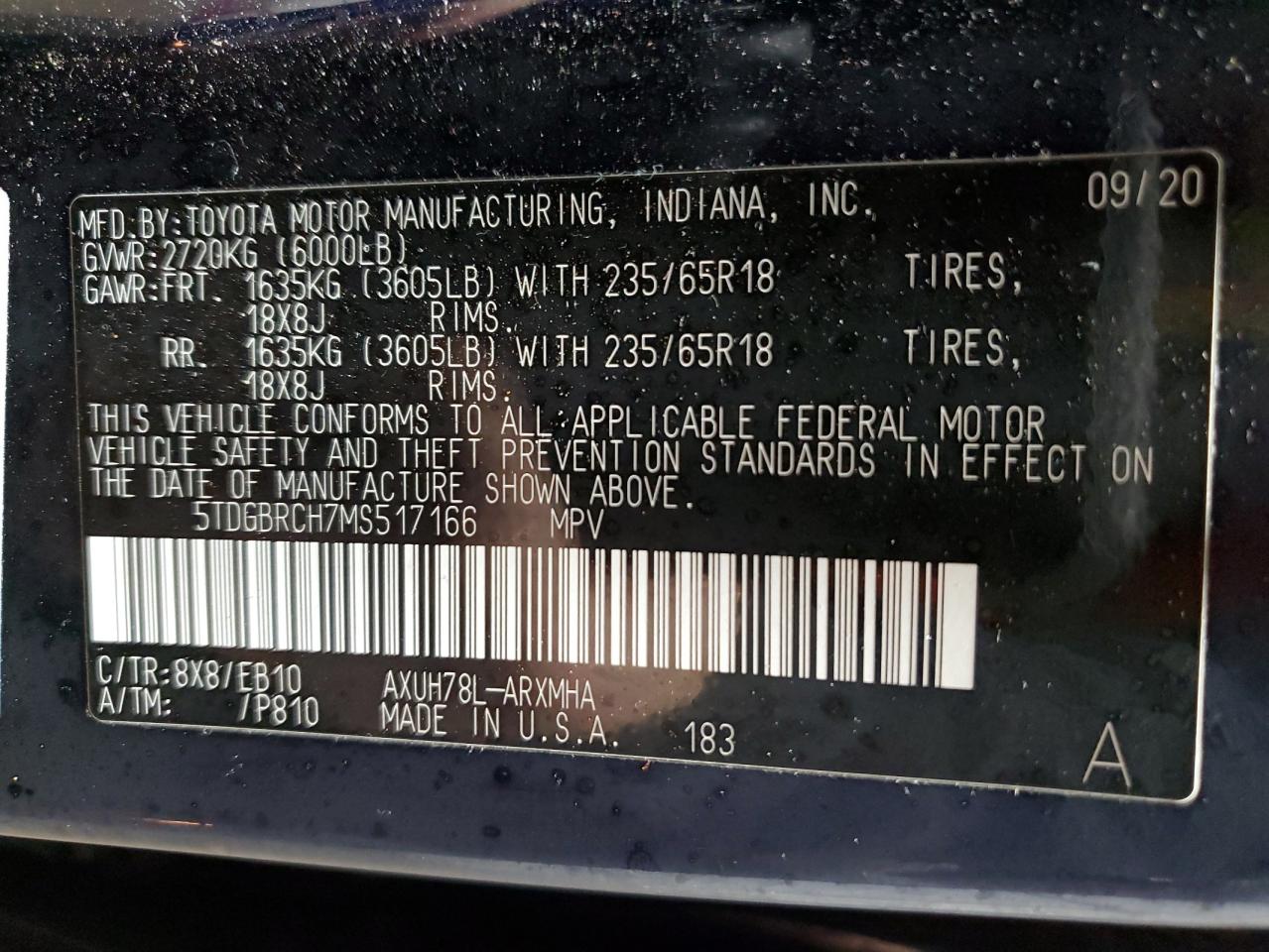 2021 Toyota Highlander - Image 16