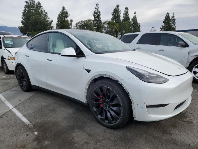  TESLA MODEL Y 2022 Белы