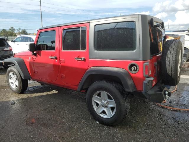  JEEP WRANGLER 2014 Red