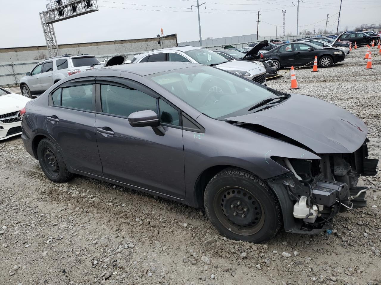 VIN 19XFB2F57FE093022 2015 HONDA CIVIC no.4