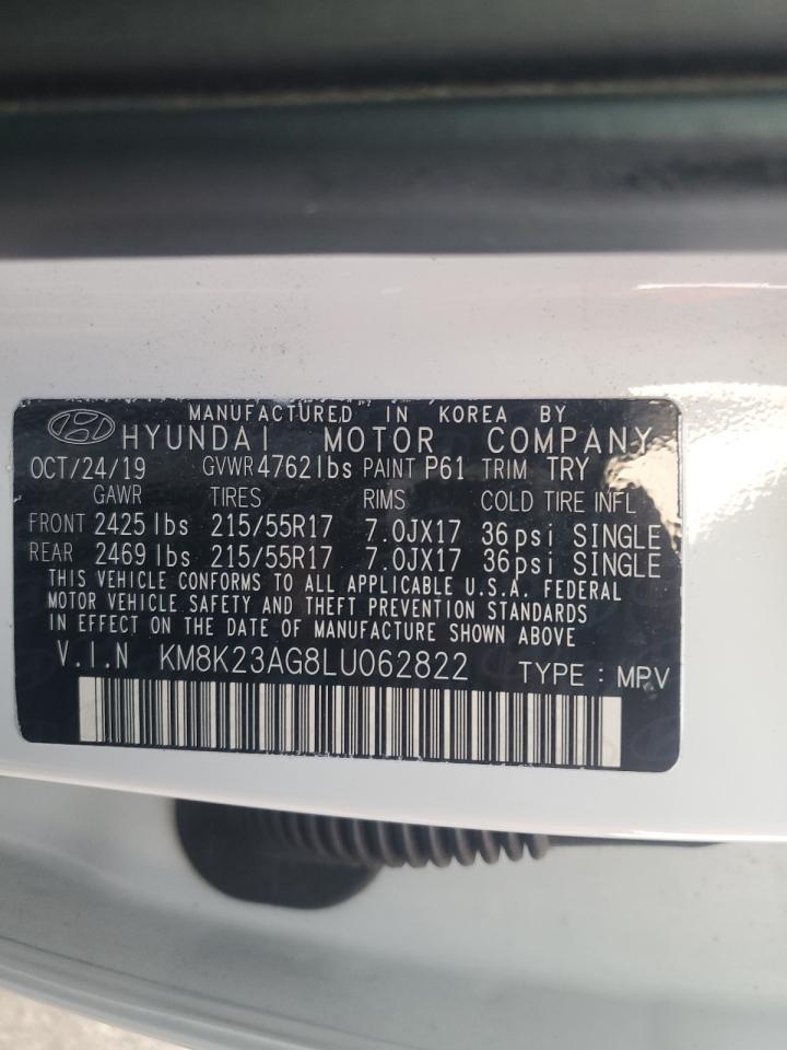 VIN KM8K23AG8LU062822 2020 HYUNDAI KONA no.13