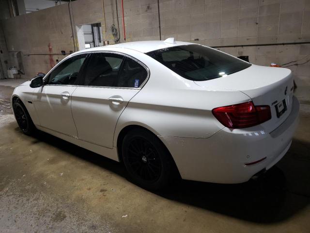  BMW 5 SERIES 2015 White