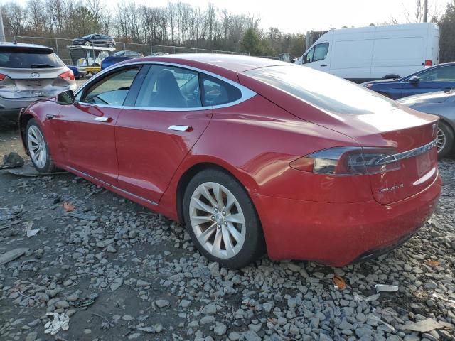  TESLA MODEL S 2016 Красный