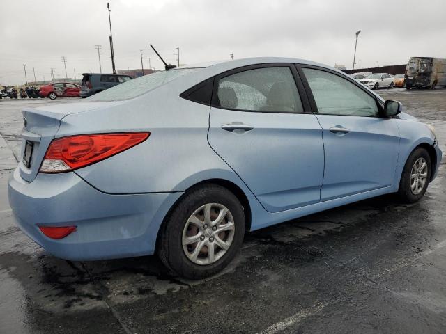  HYUNDAI ACCENT 2013 Бірюзовий