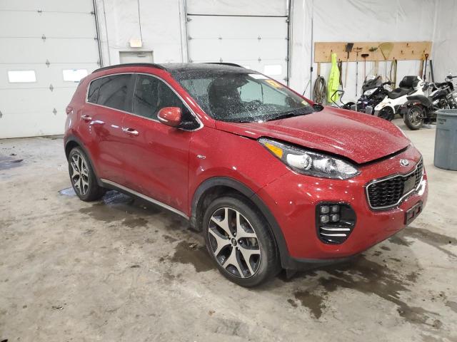  KIA SPORTAGE 2018 Red