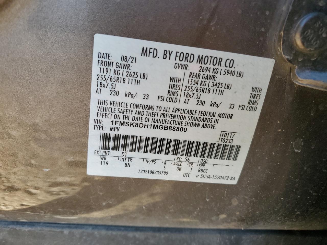 2021 Ford Explorer - Image 15