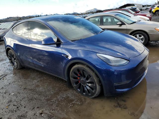  TESLA MODEL Y 2023 Синий