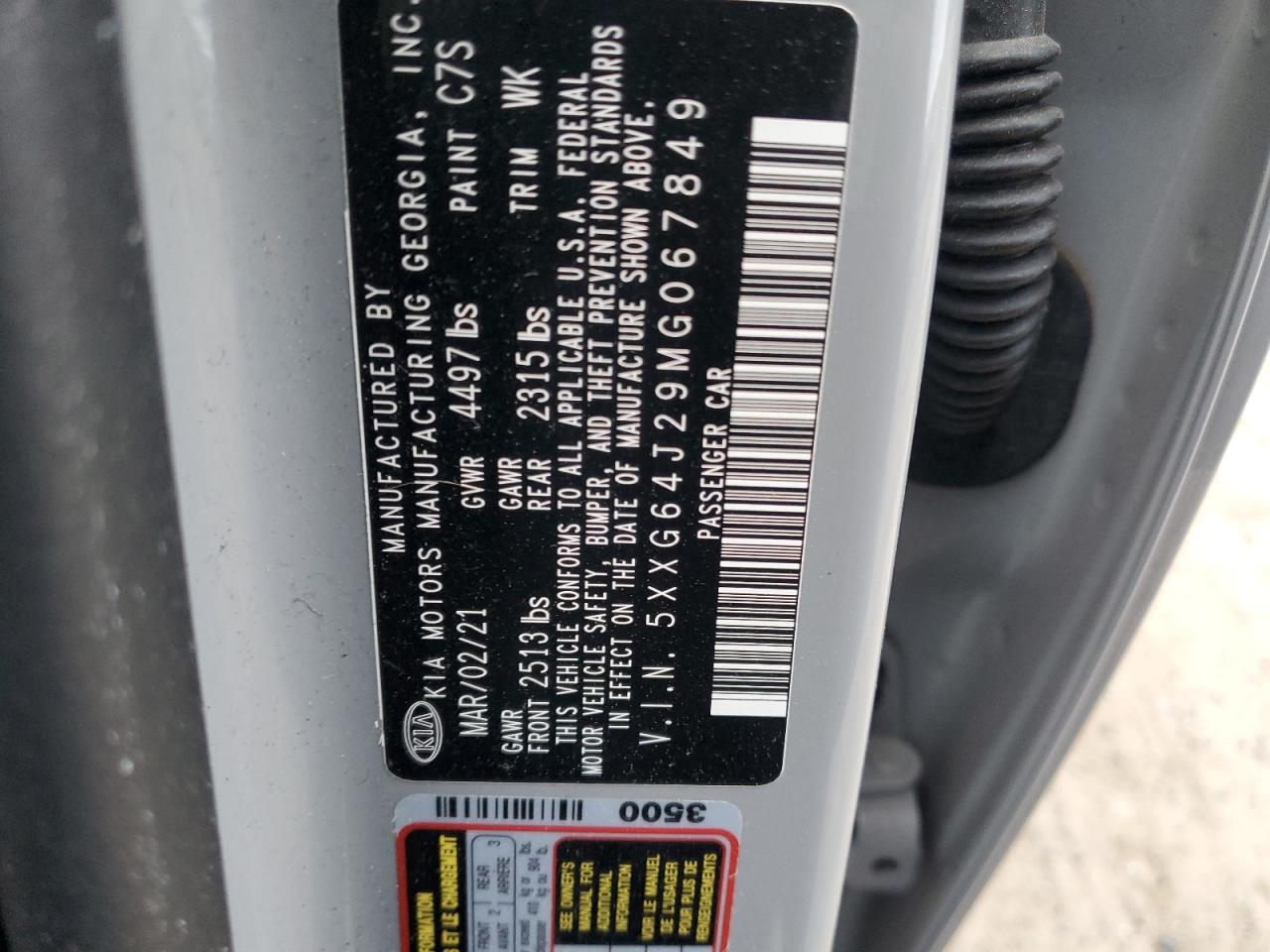 2021 Kia K5 - Image 12