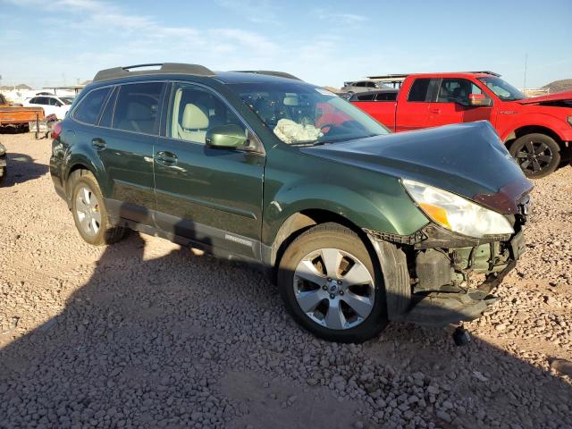  SUBARU OUTBACK 2012 Green