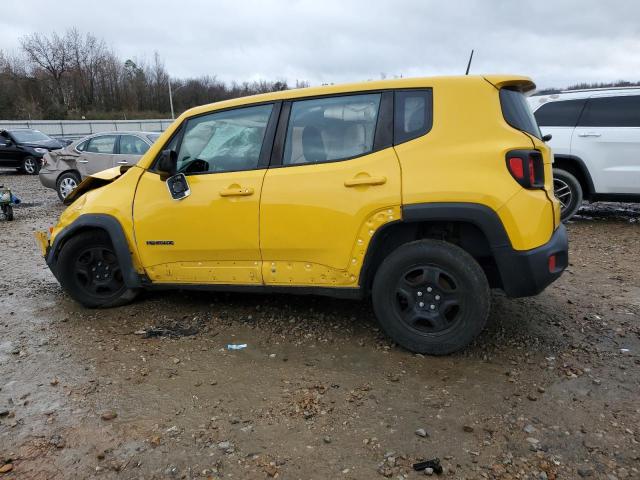  JEEP RENEGADE 2017 Жовтий