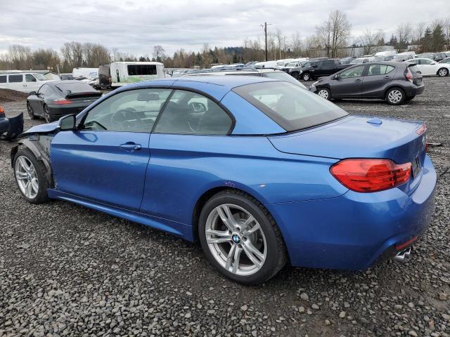  BMW 4 SERIES 2014 Синий