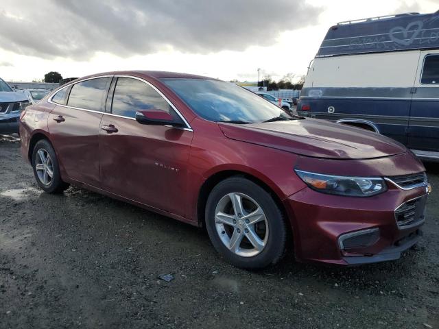 Седани CHEVROLET MALIBU 2017 Бургунді