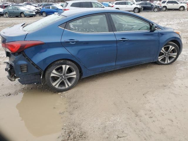  HYUNDAI ELANTRA 2014 Blue