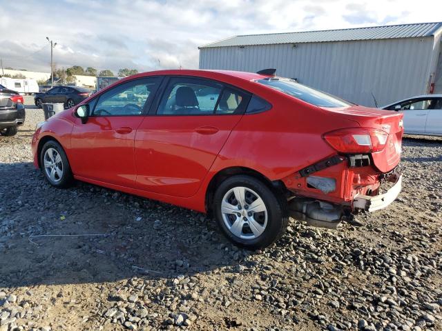  CHEVROLET CRUZE 2018 Czerwony