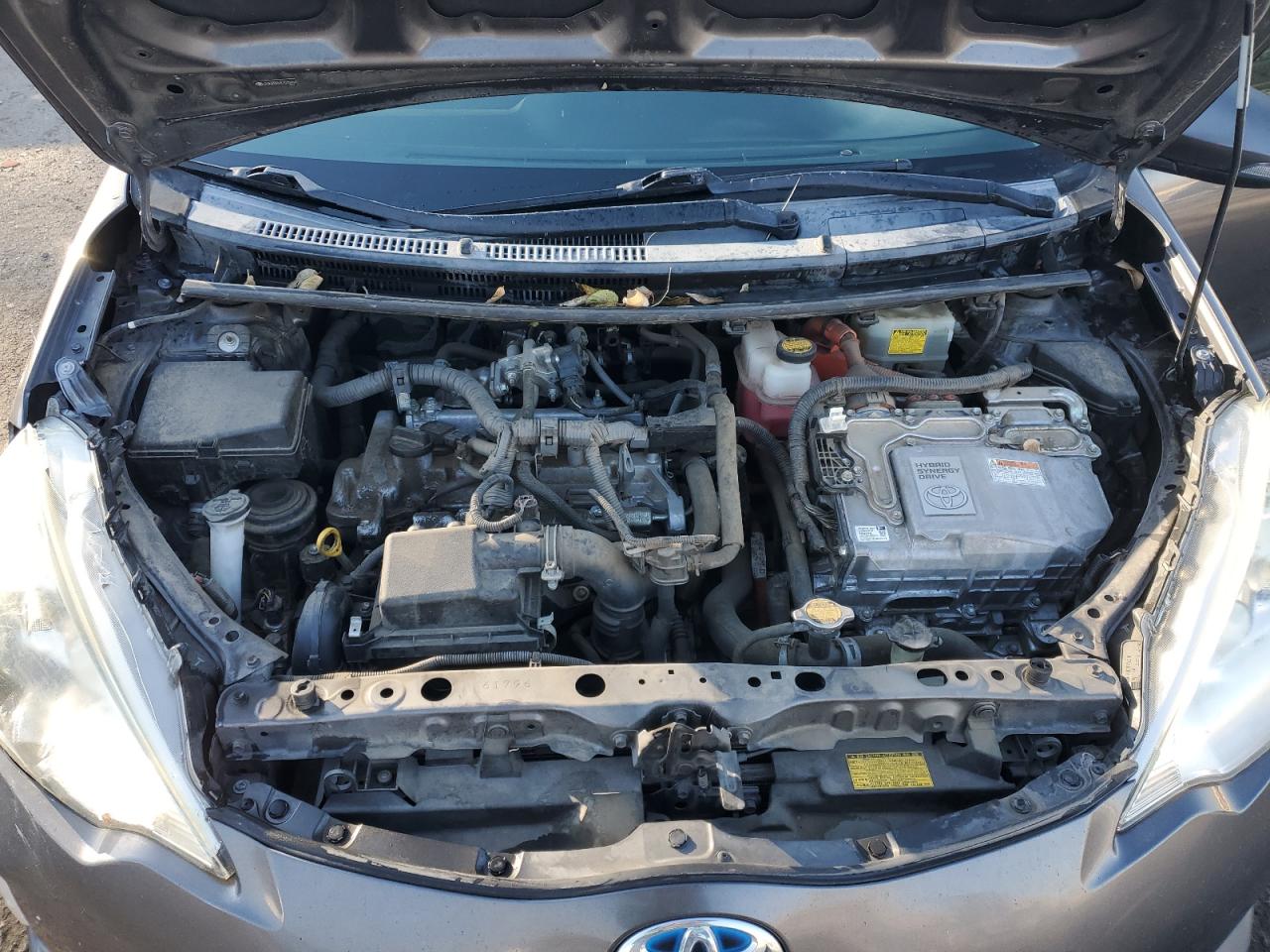 VIN JTDKDTB31E1575344 2014 TOYOTA PRIUS no.11